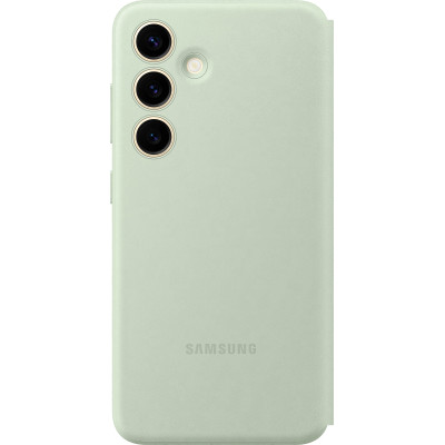 Samsung Чохол для Galaxy S24 (S921), Smart View Wallet Case, зелений світлий