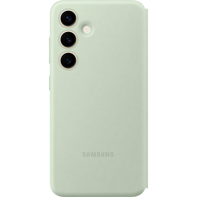 Samsung Чохол для Galaxy S24 (S921), Smart View Wallet Case, зелений світлий