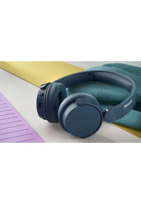 Philips Навушники On-ear TAH4209 BT 5.3, Wireless, Mic, Синій