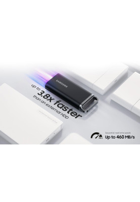 Samsung Портативний SSD 4TB USB 3.2 Gen 1 Type-C T5EVO Shield