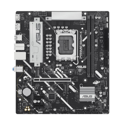 ASUS Материнська плата PRIME B860M-K s1851 B860 2xDDR5 M.2 DP HDMI Wi-Fi BT mATX
