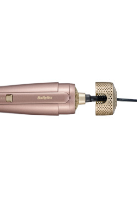 BaByliss Фен-щітка Air Power Volume, 1000Вт, 2 режими, дифузор, іоніз-я, хол. обдув, кераміка, рожевий
