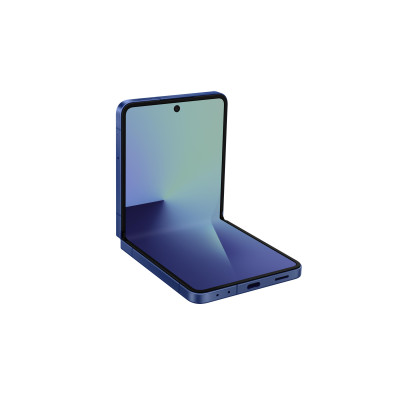 Samsung Смартфон Galaxy Flip 7 5G (F766) 6.9"/4.1"12/512ГБ, 1SIM, 4300мА•рік, блакитний сріблястий