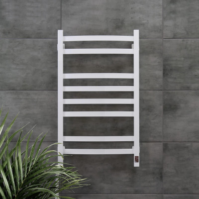 Navin Рушникосушка електрична Avalon, 800х480х104мм, таймер-регулятор, сталь, білий, ліве підключення