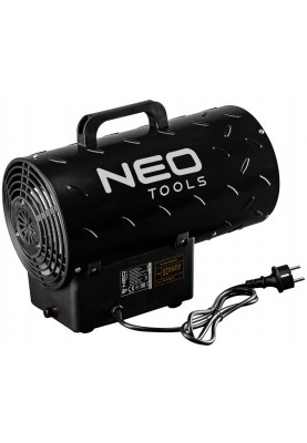 Neo Tools Теплова гармата газова, 30кВт, 300м кв., 1000м куб./год, чорний