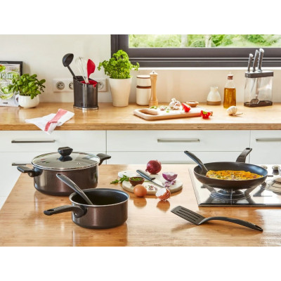 Tefal Сковорода Simply Clean, 26см, алюміній