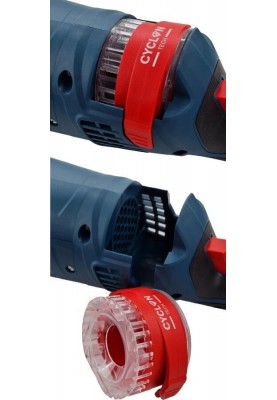 Bosch Шліфмашина кутова GWS 24-230 JZ, 230мм, 2400Вт , 8500об•хв, плавн. пуск, із системою захисту від пилу Cyclone Tech, 5.8кг