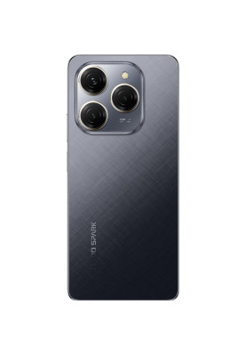 TECNO Смартфон Spark 20 PRO (KJ6) 6.78" 8/256ГБ, 2SIM, 5000мА•год, Moonlit Black