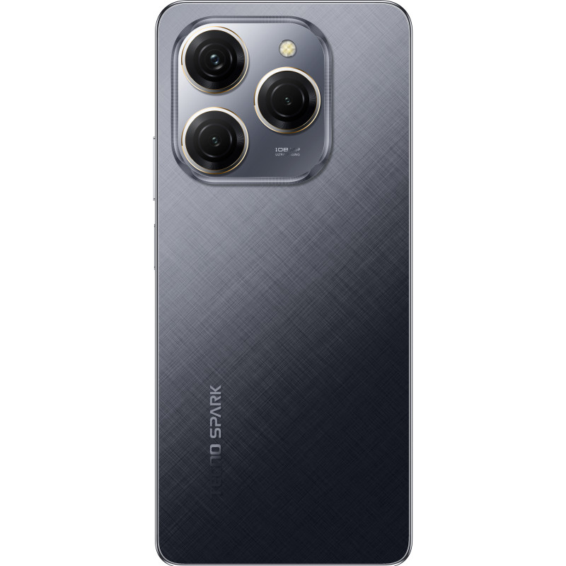 TECNO Смартфон Spark 20 PRO (KJ6) 6.78" 8/256ГБ, 2SIM, 5000мА•год, Moonlit Black