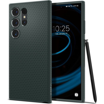 Spigen Чохол для Samsung Galaxy S24 Ultra, Liquid Air, Abyss Green