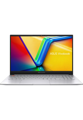 ASUS Ноутбук Vivobook S 15 K5504VA-MA391 15.6" 2.8K OLED, Intel i5-13500H, 16GB, F512GB, UMA, NoOS, Сріблястий