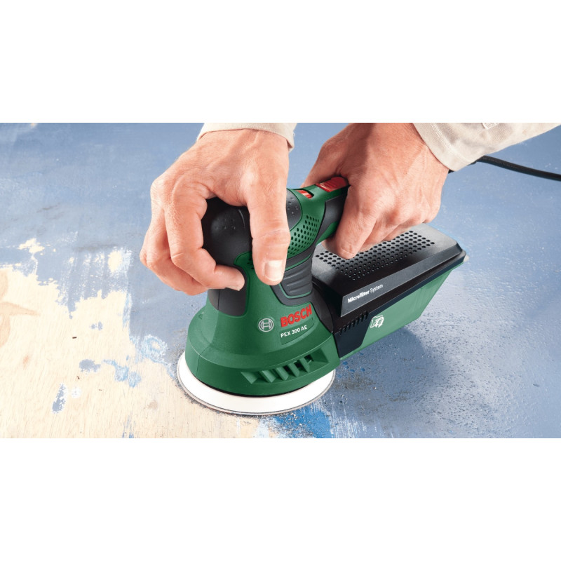 Bosch Шліфмашина ексцентрикова PEX 300 AE 200Вт 125мм 4000-24000об·хв 1.5кг