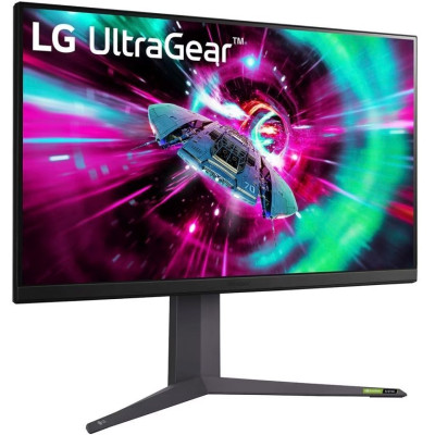 LG Монітор LG 31.5" 32GR93U-B 2xHDMI, DP, USB, Audio, IPS, 3840x2160, 144Hz, 1ms, DCI-P3 95%, G-SYNC, FreeSync, Pivot, HDR400