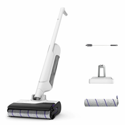 Rowenta Пилосос Rowenta безпровідний миючий X-Clean 10, 200Вт, конт пилок -0.67л, конт для води-0.73л, автон. робота до 60хв, вага-4.15кг, НЕРА, білий
