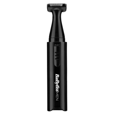BaByliss Машинка для стриження, мережа+акум., вібраційний мотор, насадок-1, тример, кейс, титан.напил., чорний