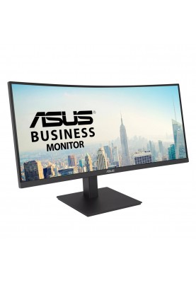 ASUS Монітор 34" VA34VCPSN 2xHDMI, DP, USB-C, 3xUSB, RJ-45, MM, VA, 3440x1440, 21:9, 100Hz, 4ms, CURVED, HAS