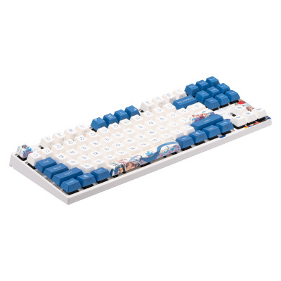 Varmilo Клавіатура механічна Varmilo VEA87 Lovebirds-I 87Key, Cherry Mx Red, USB-A, EN, White Led, синій