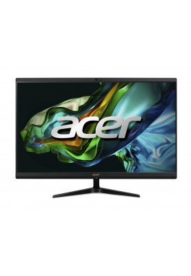 Acer Персональний комп'ютер моноблок Aspire C27-1800 27" FHD, Intel i3-1305U, 8GB, F512GB, UMA, WiFi, кл+м, без ОС, чорний