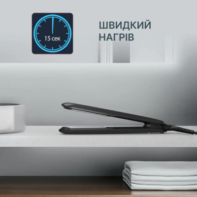 Rowenta Випрямляч Optiliss +, >240Вт, темп.режимів-10, 140-230С, кераміка, турмалін, чорний