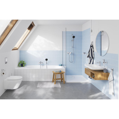Grohe Змішувач для ванни QuickFix Dice довж. виливу - 167мм, неповоротний, 1 важіль, хром