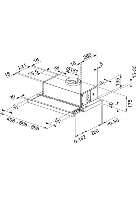 Franke Flexa FTC 532L[FTC 532L GR/XS]