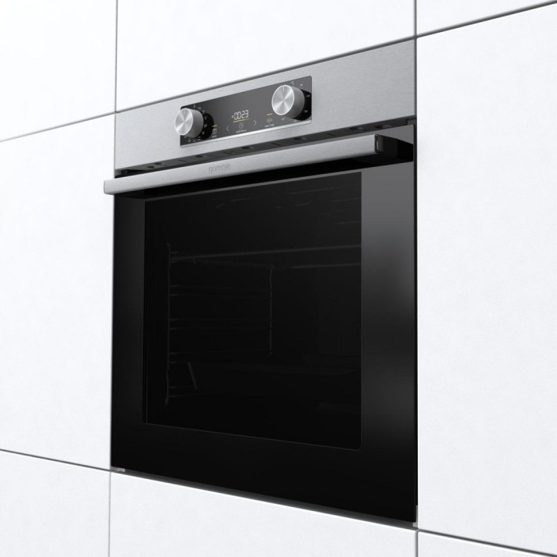 Gorenje Комплект (духовка електрична BO6737E02XK + варильна поверхня газова G642ABX), нерж.