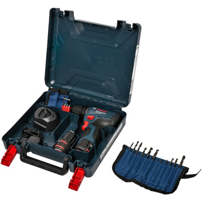 Bosch Шурупокрут-дриль акумуляторний GSR 120-LI, 18В 2х2Аг, 14/30Нм, 0-400/01500об/хв, 2.5кг