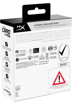 HyperX Гарнітура Cirro Buds Pro TWS WL USB-A Black