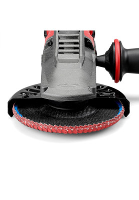 Einhell Шліфмашина кутова акумуляторна TP-AG 18/125 F Li BL - Solo, PXC, 18В, безщіткова, 125 мм, 8500 об/хв, плоский редуктор, 1.57кг (без АКБ та ЗП)