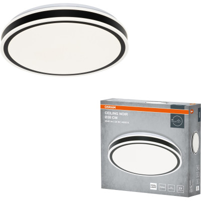 Osram Світильник накладний CEILING NOIR 380мм Round 24Вт 4000K Osram Світильник накладний CEILING NOIR 380мм Round 24Вт 4000K