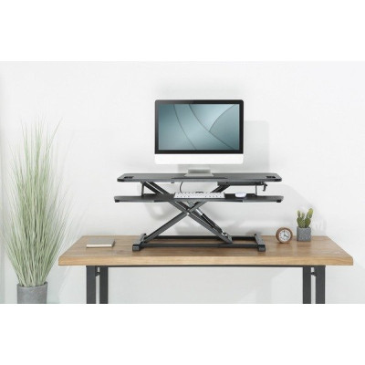 Digitus Підставка Ergonomic Workspace Riser, 11-46cm, black