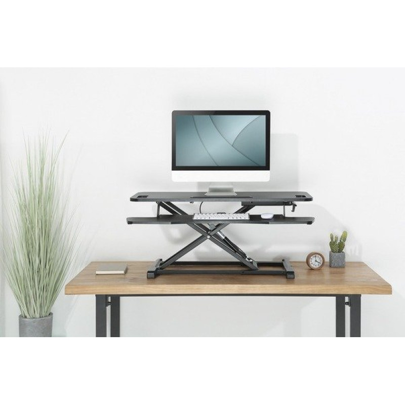 Digitus Підставка Ergonomic Workspace Riser, 11-46cm, black