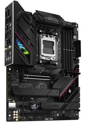 ASUS Материнcька плата ROG STRIX B650E-F GAMING WIFI sAM5 B650 4xDDR5 M.2 HDMI DP WiFi BT ATX