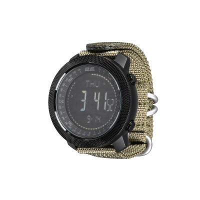 2E Tactical Тактичний годинник Trek Pro Black-Green з компасом, барометром та крокомір