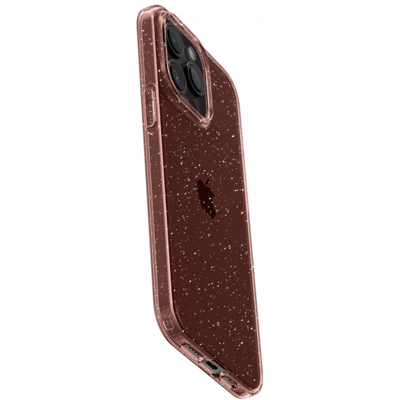 Spigen Чохол для Apple iPhone 15 Pro Liquid Crystal Glitter, Rose Quartz