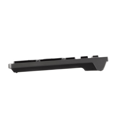 2E Клавіатура мембранна KS280 120key, WL/BT, EN/UK/RU, silent, чорно-сіра
