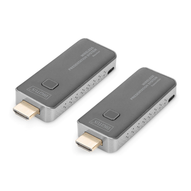 Digitus Система для презентацій Click & Present Mini - Wireless Collaboration System HDMI, 1xTX, 1xRX