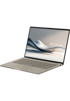 ASUS Ноутбук Zenbook 14 UX3407QA-QD305W 14" WUXGA OLED, Snapdragon X X1 26 100, 32GB, F1TB, UMA, Win11, Бежевий