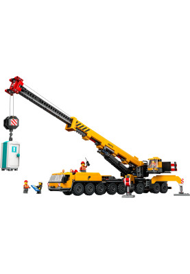 LEGO Конструктор City Жовтий пересувний будівельний кран