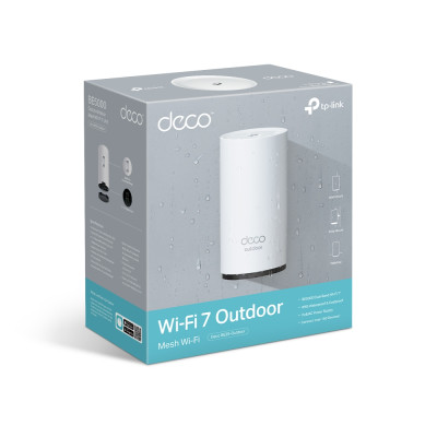 TP-Link Система WiFi-Mesh Deco BE25 BE5000, 2x2.5GE LANWAN, 1мод, зовнішня
