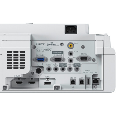 Epson Проєктор ультракороткофокусний Epson EB-760Wi WXGA, 4100 lm, LASER, 0.37, WiFi Epson Проєктор ультракороткофокусний Epson EB-760Wi WXGA, 4100 lm, LASER, 0.37, WiFi