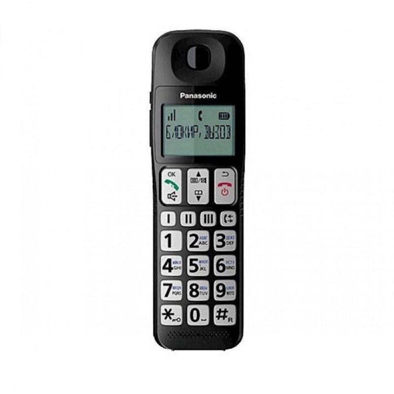 Panasonic Радіотелефон DECT KX-TGE110UCB Black