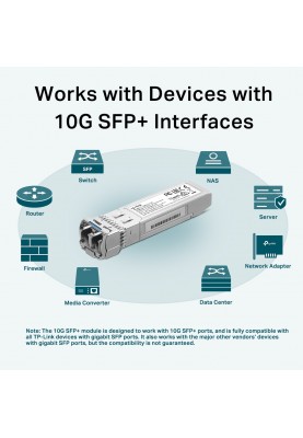 TP-Link Трансивер SFP+ TL-SM5110-LR 10GBase-LR, SM, 10km, LC