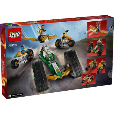 LEGO Конструктор NINJAGO Комбі-автомобіль команди ниндзя