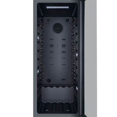 Haier Холодильник для вина, 127x49.7х58, холод.відд.-198л, зон - 1, бут-84, ST, дисплей, чорний