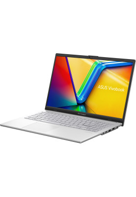 ASUS Ноутбук Vivobook Go 15 E1504FA-BQ1105 15.6" FHD IPS, AMD R3-7320U, 16GB, F512GB, UMA, NoOS, Сріблястий