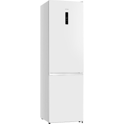 Gorenje Холодильник з нижн. мороз. камерою, 200х60х60см, 2 двері, 238 (98) л, А +, NF +, Зона св-ті, Зовн. Дисп, білий