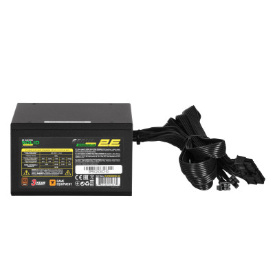 2E Gaming Блок живлення Solid Power (650W), >85%, 80+ Bronze, 120мм, 1xMB 24pin(20+4), 2xCPU 8pin(4+4), 3xMolex, 6xSATA, 4xPCIe 8pin(6+2), Semi Modular