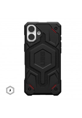 UAG Чохол для iPhone 16, Monarch Pro Magsafe, Kevlar Black