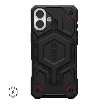 UAG Чохол для iPhone 16, Monarch Pro Magsafe, Kevlar Black
